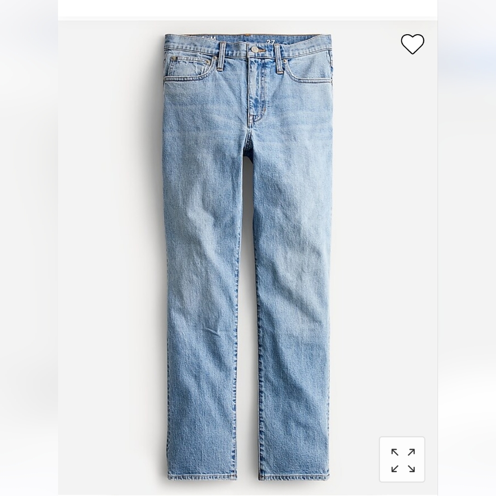 J. Crew Slim boyfriend jean in Darcy Bay wash BD387 Sz 32 NWT